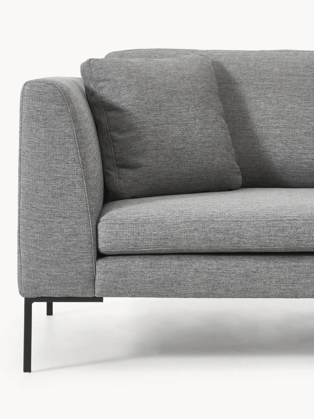 Sofá con patas de metal Emma (2 plazas)