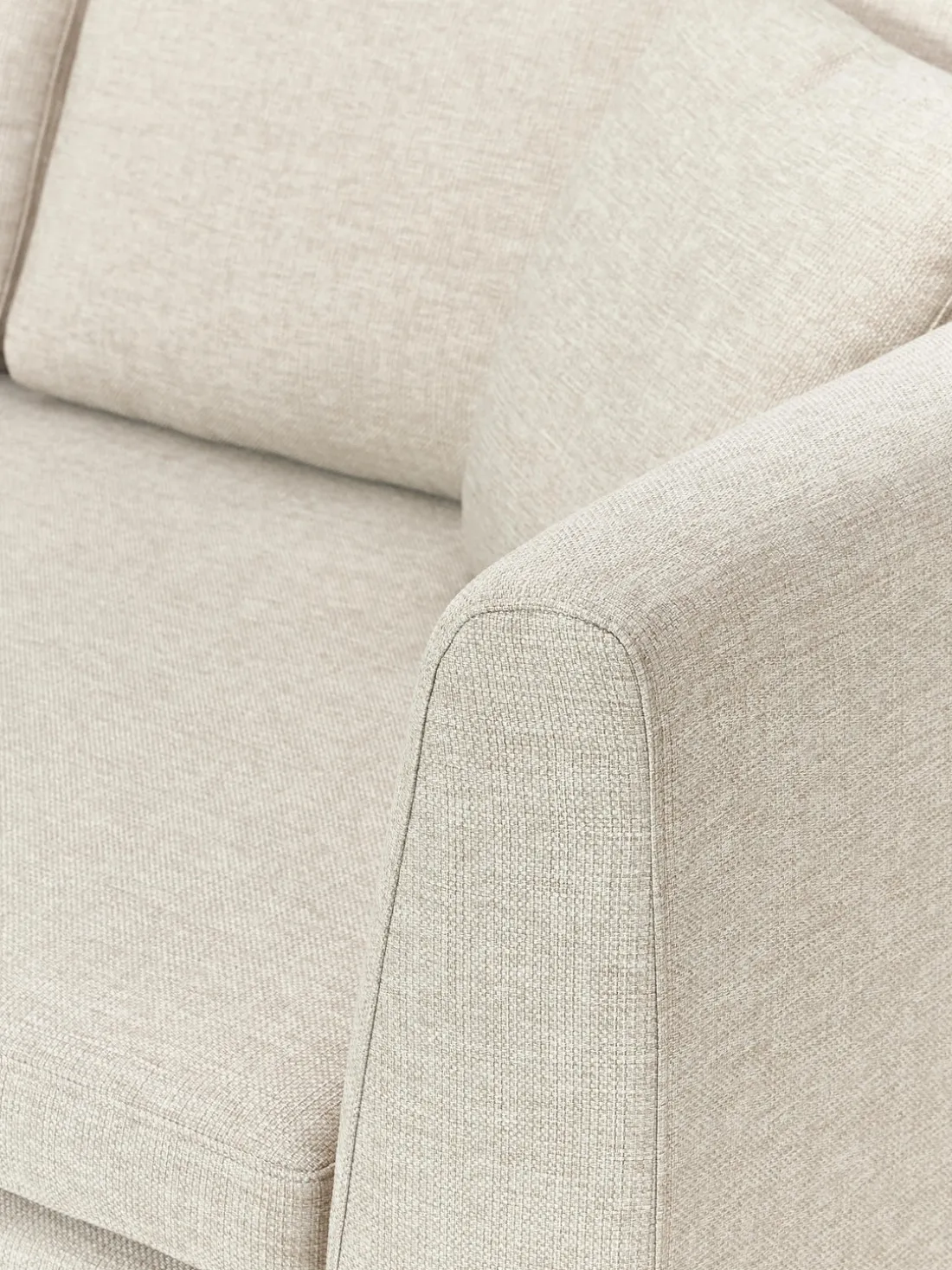 Sofá con patas de metal Emma (3 plazas)