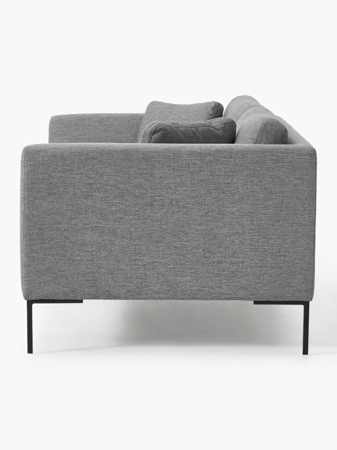 Sofá con patas de metal Emma (3 plazas)