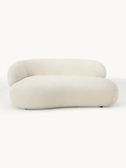 Sofá de borreguillo bouclé Alba (2 plazas)