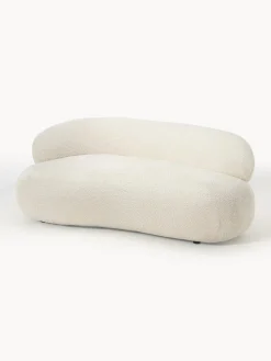 Sofá de borreguillo bouclé Alba (2 plazas)