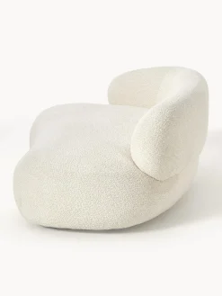 Sofá de borreguillo bouclé Alba (2 plazas)