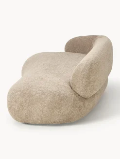 Sofá de borreguillo bouclé Alba (3 plazas)