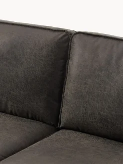 Sofá de cuero reciclado Hunter (3 plazas)