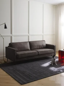 Sofá de cuero reciclado Hunter (3 plazas)