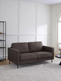 Sofá de cuero reciclado Hunter (2 plazas)