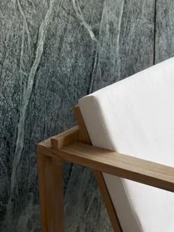 Sofá de jardín de madera de teca BK12