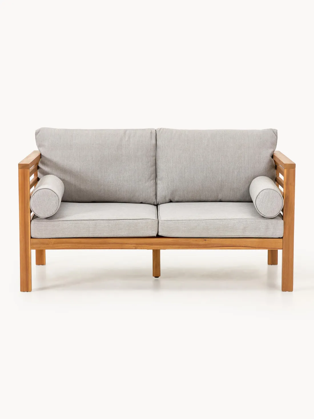 Sofá de jardín de madera de acacia Bo (2 plazas)