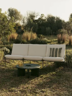 Sofá de jardín en tejido bouclé Desert (3 plazas)