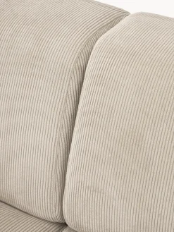 Sofá de pana Melva (3 plazas)