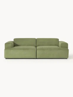 Sofá de pana Melva (3 plazas)