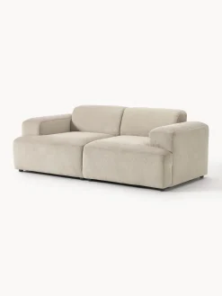 Sofá de pana Melva (2 plazas)