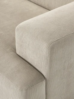 Sofá de pana Melva (2 plazas)