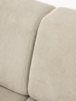 Sofá de pana Melva (2 plazas)