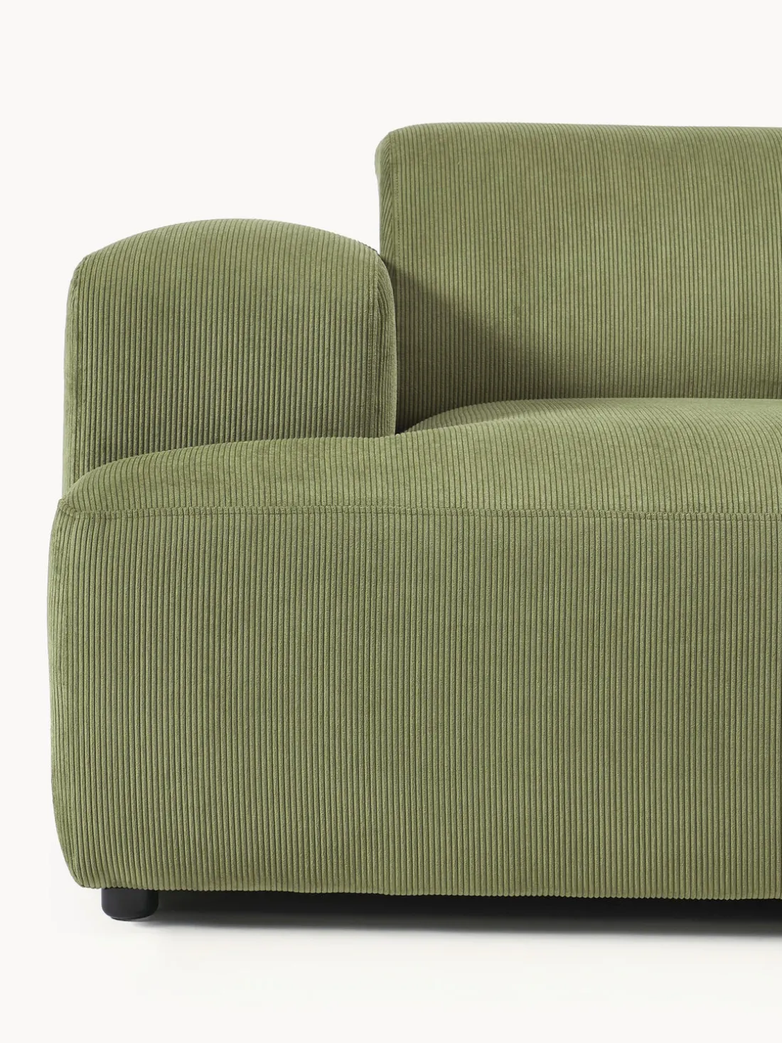 Sofá de pana Melva (2 plazas)