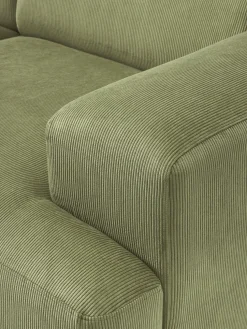 Sofá de pana Melva (2 plazas)