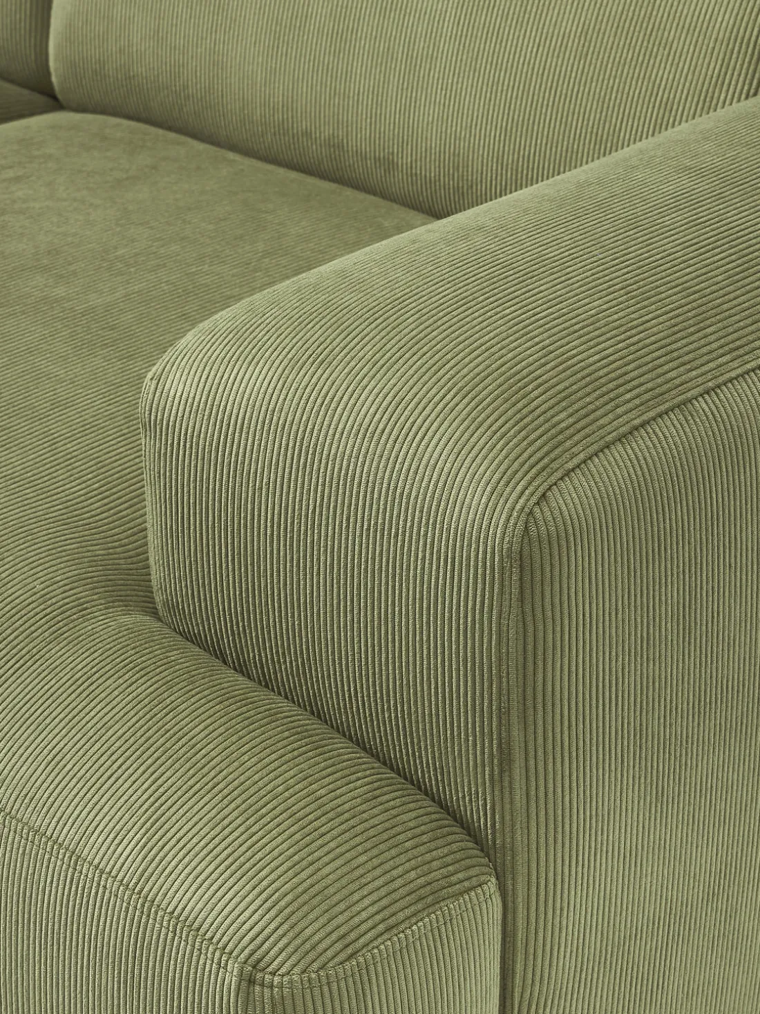 Sofá de pana Melva (2 plazas)