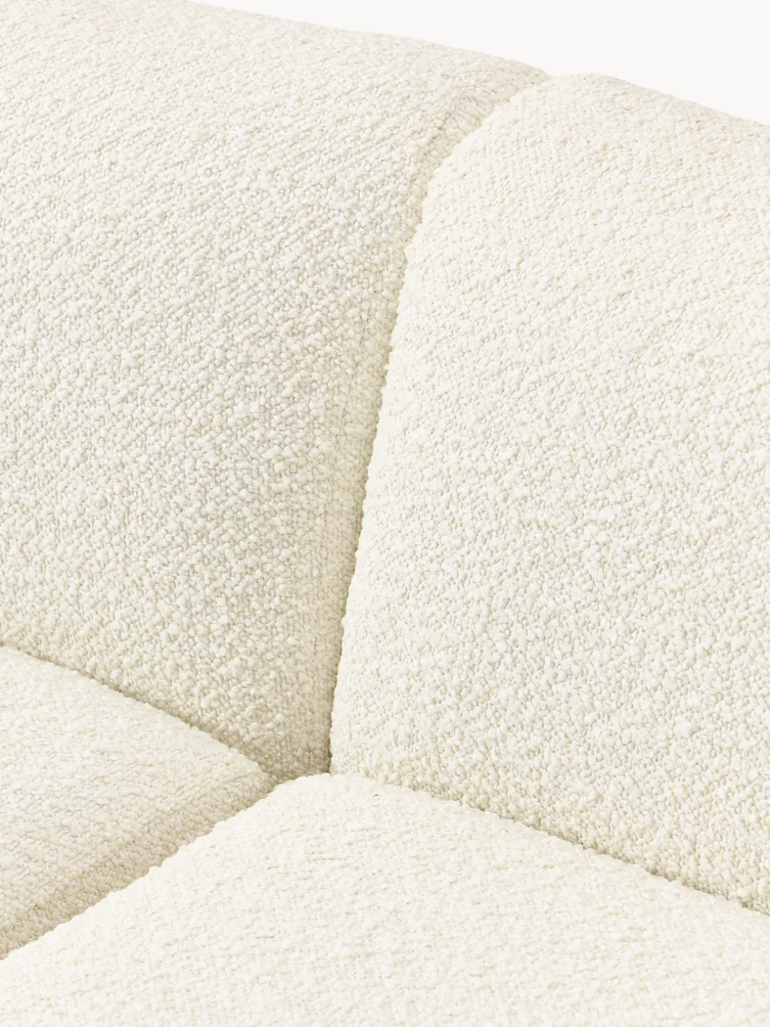 Sofá en tejido bouclé Alba (4 plazas)