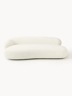 Sofá en tejido bouclé Alba (3 plazas)