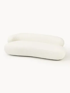 Sofá en tejido bouclé Alba (3 plazas)