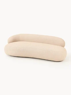 Sofá en tejido bouclé Alba (3 plazas)