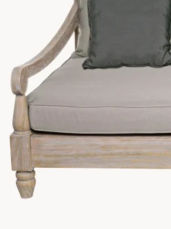 Sofá grande para exterior de madera Bali (4 plazas)