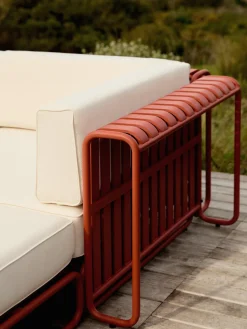Sofá lounge modular rinconera para exterior Caio