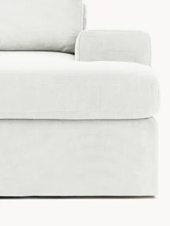 Sofá modular con reposapiés izquierdo/derecho Russell (4 plazas), desenfundable