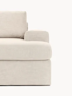 Sofá modular con reposapiés izquierdo/derecho Russell (4 plazas), desenfundable