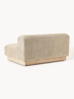 Sofá modular de borreguillo bouclé Natalie (2 plazas)
