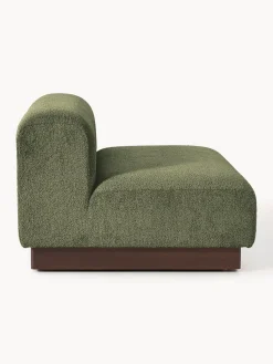 Sofá modular de borreguillo bouclé Natalie (2 plazas)