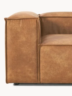 Sofá modular de cuero reciclado Lennon (3 plazas)