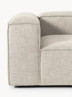 Sofá modular de mezcla de lino Lennon (3 plazas)