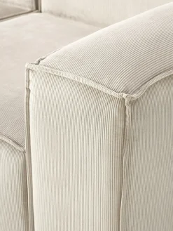 Sofá modular de pana Lennon (3 plazas)