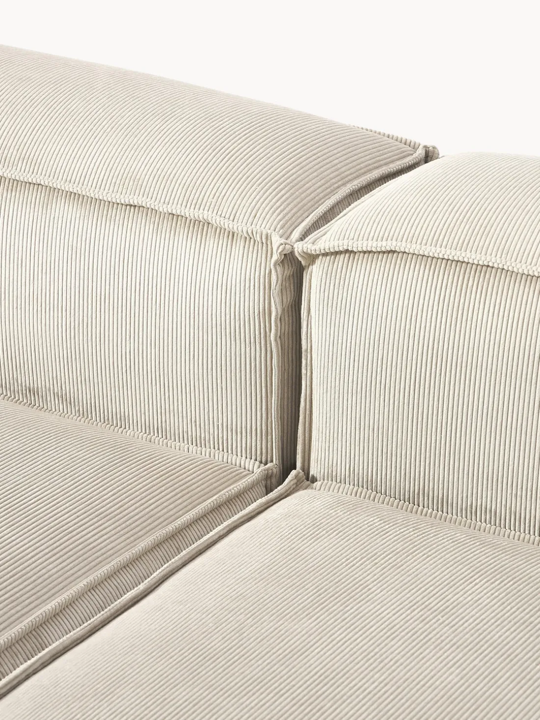 Sofá modular de pana Lennon (3 plazas)