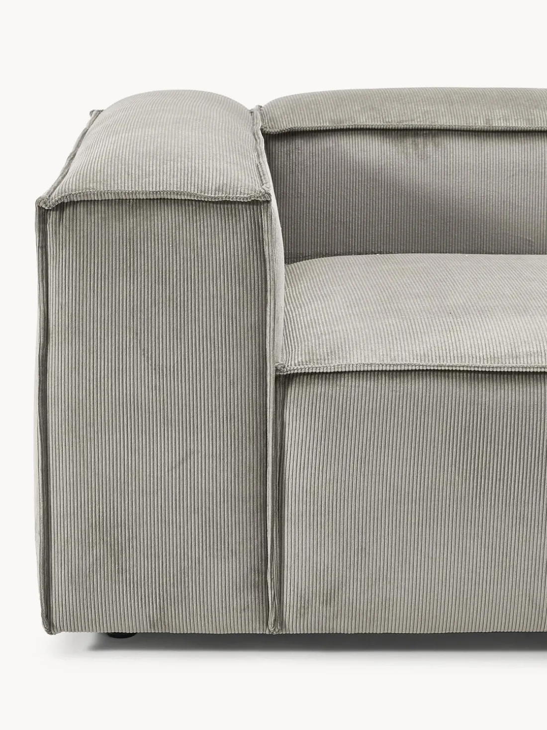 Sofá modular de pana Lennon (3 plazas)