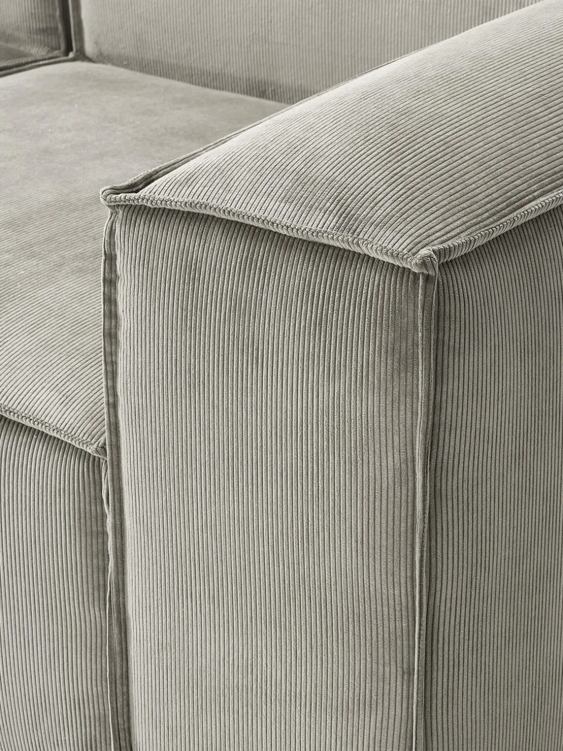 Sofá modular de pana Lennon (3 plazas)