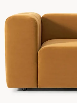 Sofá modular de terciopelo Lena (4 plazas)