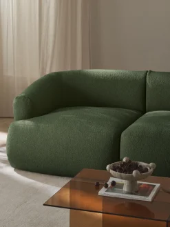 Sofá modular en tejido bouclé Sofia (2 plazas)