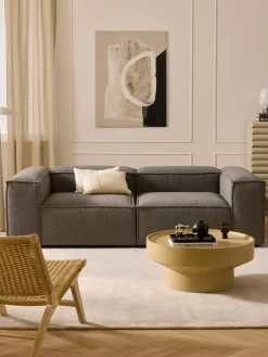 Sofá modular en tejido bouclé Lennon (3 plazas)