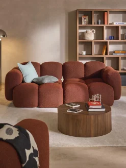 Sofá modular en tejido bouclé Tayla (3 plazas)