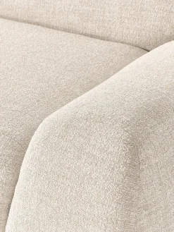 Sofá modular en tejido bouclé Wolke (3 plazas)