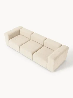 Sofá modular en tejido bouclé Lena (4 plazas)