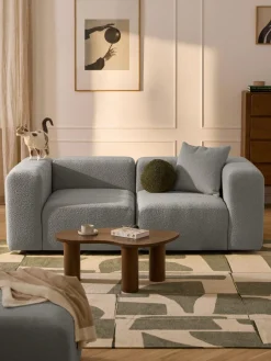 Sofá modular en tejido bouclé Lena (3 plazas)