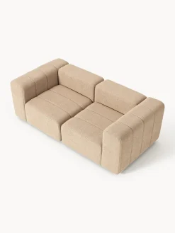 Sofá modular en tejido bouclé Lena (3 plazas)