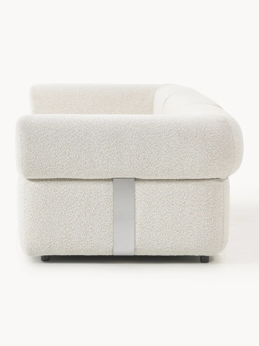 Sofá modular en tejido bouclé Anton (4 plazas)