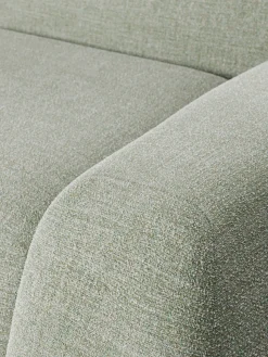 Sofá modular en tejido bouclé Wolke (3 plazas)