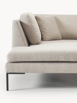 Sofá rinconera con patas de metal Emma