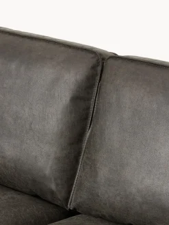 Sofá rinconera de cuero reciclado Hunter