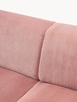 Sofá rinconera de pana Melva (4 plazas)